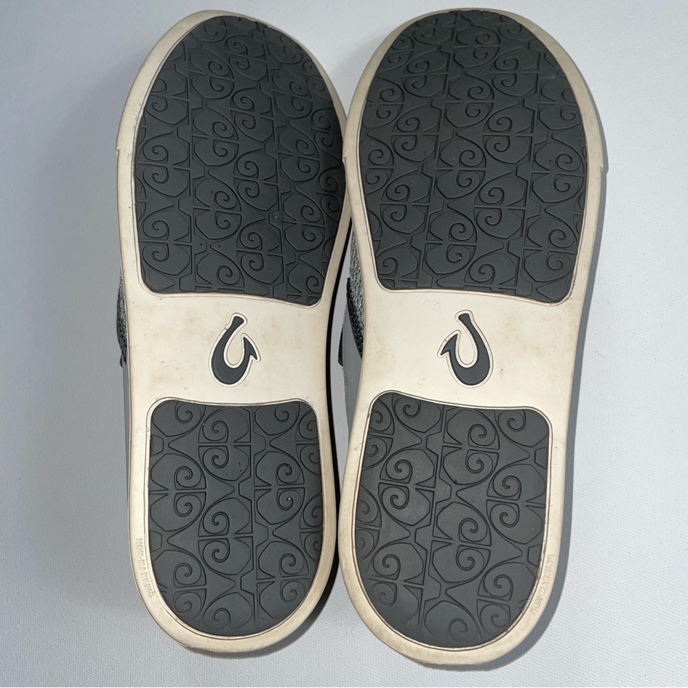 OluKai Pehuea Slip-On Sneakers Gray Mesh Women’s 9 - Picture 5 of 7